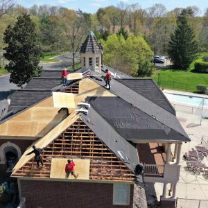 Property management reroofing